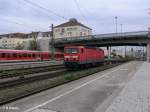 143 131-1 rollt Solo durch Regensburg HBF in Richtung N�rnberg.