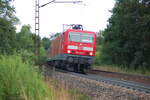 143 845-6 mit Personennaherkehr in Ulm am 09.07.2008.
