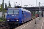 DB/SRI RAIL INVEST: Güterzug mit der 145 087-3 in HAMBURG HARBURG am 14.