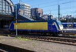 Die 146-05 / 146 505-3 (91 80 6146 505-3 D-AMS) der Landesnahverkehrsgesellschaft Niedersachsen mbH (LNVG) am 21 April 2026 im Hauptbahnhof Hamburg.