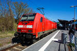 Zu dieser Zeit verkehrte der RE 1 „Hanse-Express“ nur zwischen Rostock und Bad Kleinen und nicht wie sonst �blich �ber Schwerin und B�chen bis nach Hamburg.