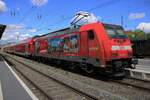 DB Regio 146 229 steht am �bersonnigen 16 Mai 2026 in Villingen (Schwarzwald) und soll der RE2 nach Karlsruhe �ber Hausach und Offenburg schieben.