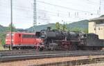 151 135-1 und 052 740-8 in Geislingen/Steige am 12.09.2010.