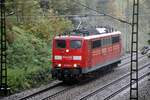 151 148-4 auf der Geislinger Steige am 25.09.2010.