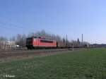 155 048-2 mit gemischten G�terzug bei Podelwitz.