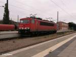 155 228-0 durchf�hrt solo Frankfurt/Oder.