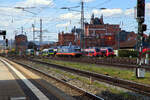 Die Hector Rail 242.532  LIGHTYEAR  (91 80 6182 532-2 D-HCTOR) ist am 21.04.2023 in Bamberg abgestellt.