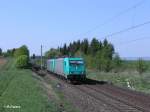185 615-2 + 614 bei Altegolsheim als Lz nach M�nchen.