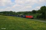 185 368-8 mit LKW-Walter bei P�lling.