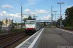 185 636-8 Railpool GmbH fr RTB - Rurtalbahn Cargo GmbH mit einem kurzem Gterzug in Brandenburg und fuhr in Richtung Magdeburg weiter.