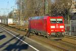 br-185-traxx-f140-ac1/649691/klv-mit-185-179-durchfahrt-am KLV mit 185 179 durchfahrt am 20 Jänner 2017 Köln Süd.
