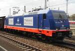 185 419-9 von Raildox in Ulm am 23.09.2014.