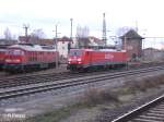 189 047-4 r�ckt in Frankfurt/Oder solo aus in richtung Oderbr�cke.