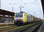 ES 64F4 - 026 mit TX Zug nach Rostock am 18.04.2013 in Stendal.