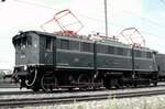 E 91 99 bei der Parade zum Jubiläum 150 Jahre Deutsche Eisenbahn in Nürnberg am 14.09.1985.
