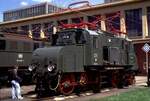 e-711-preuss-eg-511-bis-eg-537/836302/e-71-28-bei-der-ausstellung E 71 28 bei der Ausstellung 100 Jahre elektrische Lokomotive in München-Freimann am 25.05.1979.
