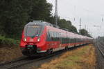 442 342 als S1(Warnemünde-Rostock)bei der Einfahrt im Rostocker Hbf.12.08.2017