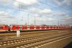   Viele ET 420 der S-Bahn Rhein-Main sind nun nach der Einführung der ET 430 abgestellt.....