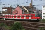 DB 420 487 verlässt Köln Hbf am 27 April 2018.