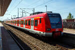 Zwei gekuppelte vierteilige ET 423 (423 053-8 / 423 553-7 und 423 050-4 /423 540-4) der S-Bahn Rheinland (ehemals S-Bahn K�ln, davor S-Bahn Rhein-Sieg), betrieben durch die DB Regio AG – NRW,