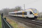 br-428-stadler-flirt-4-teilig/760615/eurobahn-et6-02-passiert-am-17dezember-2021 EuroBahn ET6-02 passiert am 17.Dezember 2021 Venlo-Vierpaardjes.