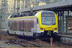 Go-Ahead ET3-07 verlässt am 3 Januar 2020 Stuttgart Hbf.