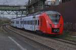 Am grauen 31 M�rz 2026 verlasst DB 1440 512 V�lklingen als RE nach Trier und Koblenz.