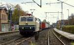 SEL 181 213-0 mit neg V102/0575 002-7 und dem Nordliner KLV in Warteposition im Bhf Owschlag aufgenommen vom Bü in Owschlag 01.11.2021 II