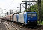 VPS 5617/185 512-1 REV/LD X/21.03.19 + VPS 185 530-3 mit Kohle Leer Zug unterwegs gen Hansaport.