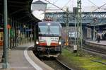 MRCE X4E-615/6193 615-5(REV/MMAL/25.11.15)fährt hier Solo von Hamburg Hohe Schaar kommend durch den Bahnhof Hamburg-Harburg.