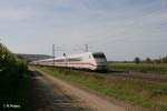 402 019-4  Hagen  + 402 021-0  L�bbenau/Spreewald  als ICE 537 /587 Bremen/Hamburg - M�nchen HBF bei Wettelsheim.