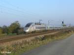 TGV Testfahrt stuttgart-Wien, bei P�lling kurz vor N�rnberg.