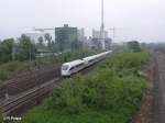 Ein 411er durchf�hrt Regensburg auf den Weg nach Dortmund.