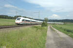 0812 036 ICE 504 München - Hamburg bei Oberdachstetten.