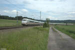 402 017 + 402 040 ICE 586/536 München - Hamburg HBF/ Hannover HBF bei Oberdachstetten.