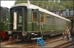 DR 214 018 M�, Gattung ABC4�, in restauriertem Zustand konnte bei den Bahnaktionstagen des F�rderverein Berlin-Anhaltinische Eisenbahn e.V.
