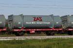 4454 041 (Lgms) mit einem  ZAS -Mllcontainer am 31.