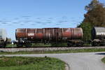 7843 681 (Zans) von  GATX  am 23. April 2026 bei �bersee am Chiemsee.