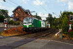 Die �sterreichische Weco Rail / Wenzel Logistics SIEMENS Vectron AC 1193 901 (91 81 1193 901-6 A-WENA) der Weco Rail GmbH, Wien (ex Walser Eisenbahn GmbH) f�hrt am 23 Juli 2026, mit einem KLV-Ganzzug