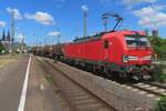 Am 16 Mai 2025 findet DB 193 330 samt Kesselwagenzug sichselbst zurück in Köln Messe/Deutz.
