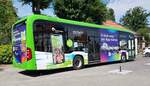 =MB Citaro von RhoenEnergie als Pr�sentationsobjekt bei der Festveranstaltung 200 Jahre Landkreis Fulda bei Schlo� Adolphseck im Juni 2022