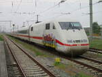 401 089 wurde,am 02.Juni 2024,in Bergen/Rügen abgestellt und schon wurde der Zug Opfer von Graffitisprühern.