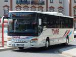 Setra 416 UL von Tonne aus Deutschland in Neustrelitz.