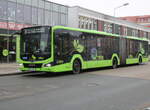 MAN Lion´s als Linie 121 von Rostock Hauptbahnhof/S�d nach Rerik �ber Bad Doberan und K�hlungsborn am 30.01.2026 in Rostock-Reutershagen