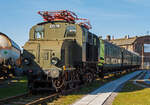 Die E 71 19, ex preußische EG 519 Halle, am 09 März 2014 im DB Museum Koblenz-Lützel.
