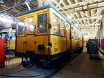 U-Bahn Typ A3L 92-2 Nr.559 von ABB Baujahr 1994 in der Monumentenhalle des Technik Museums Berlin am 09.09.2014.