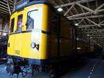 U-Bahn Tp C Nr.1352 von O&K Baujahr 1929 in der Monummentenhalle des Technik Museum Berlin am 09.09.2018.