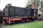 V 36 411 in Darmstadt Kranichstein sieht im Mai 1994 zwar schon etwas matt aus. Aber 21 Jahre später im April 2013 hat das Wetter deutliche Spuren hinterlassen (Bild von Armin Schwarz).