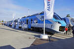 Alstom und die Trenitalia (FS-Gruppe) pr�sentierten auf der InnoTrans 2026 in Berlin (hier 23 September 2026) den ETR 108 024 (UIC u.a.