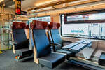 Siemens und �BB pr�sentierten auf der InnoTrans 2026 (internationale Fachmesse f�r Bahn- und Verkehrstechnik) in Berlin (hier am 23 September 2026) mit dem �BB 4884 008 eine Weltpremiere f�r den neuen �BB Railjet M von Siemens Mobility. Hier de ...